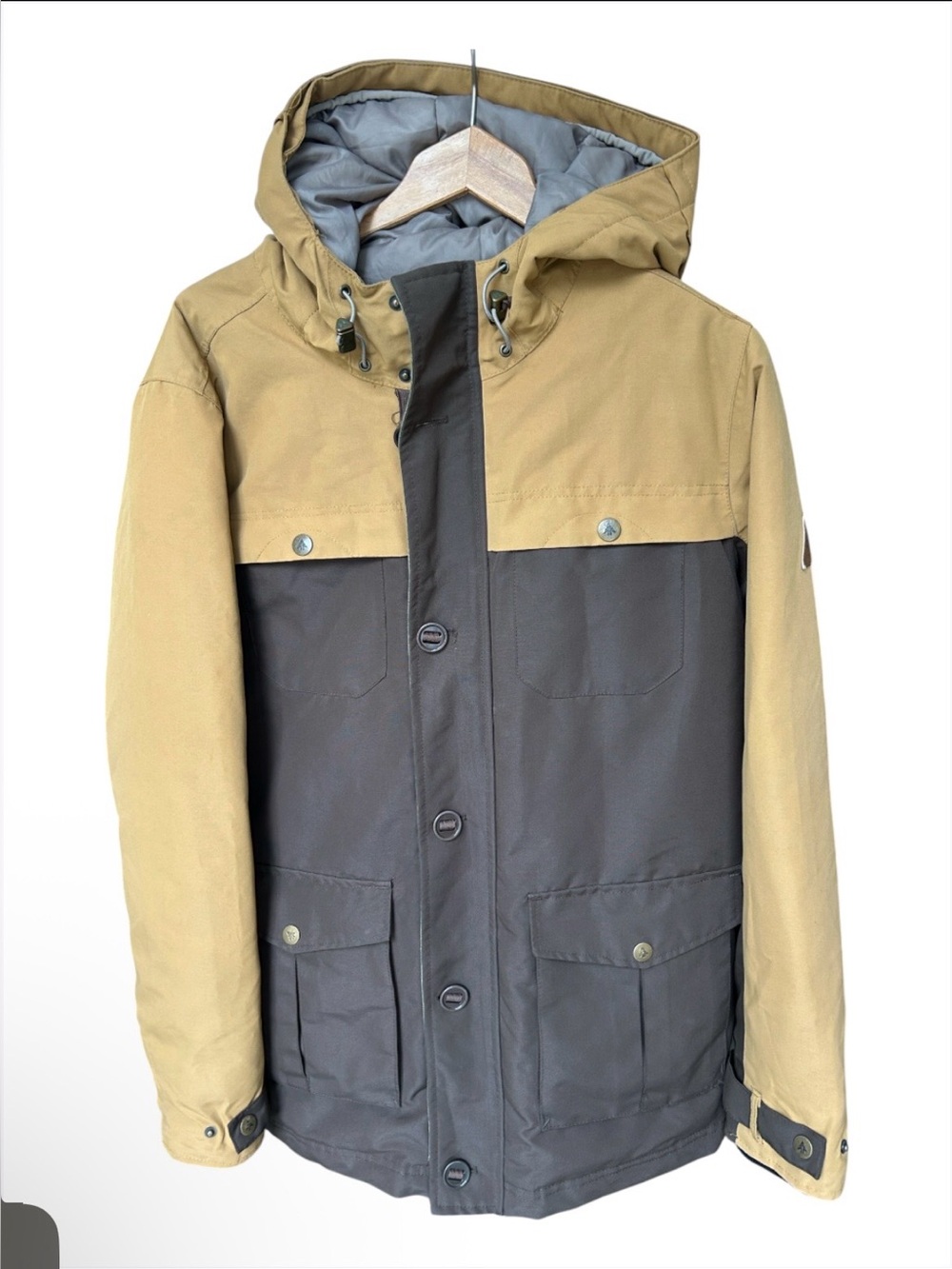 Woods Canada North Shore Two-Tone Heritage Down Winter Parka Men’s M